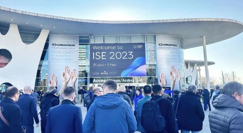 西班牙ISE 2023展会——ca88专业显示技术开放风采