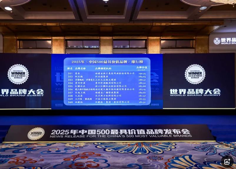 ca88荣膺“中国500最具价值品牌”，彰显科技品牌强劲实力